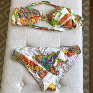 Trina Turk Strapless Bikini